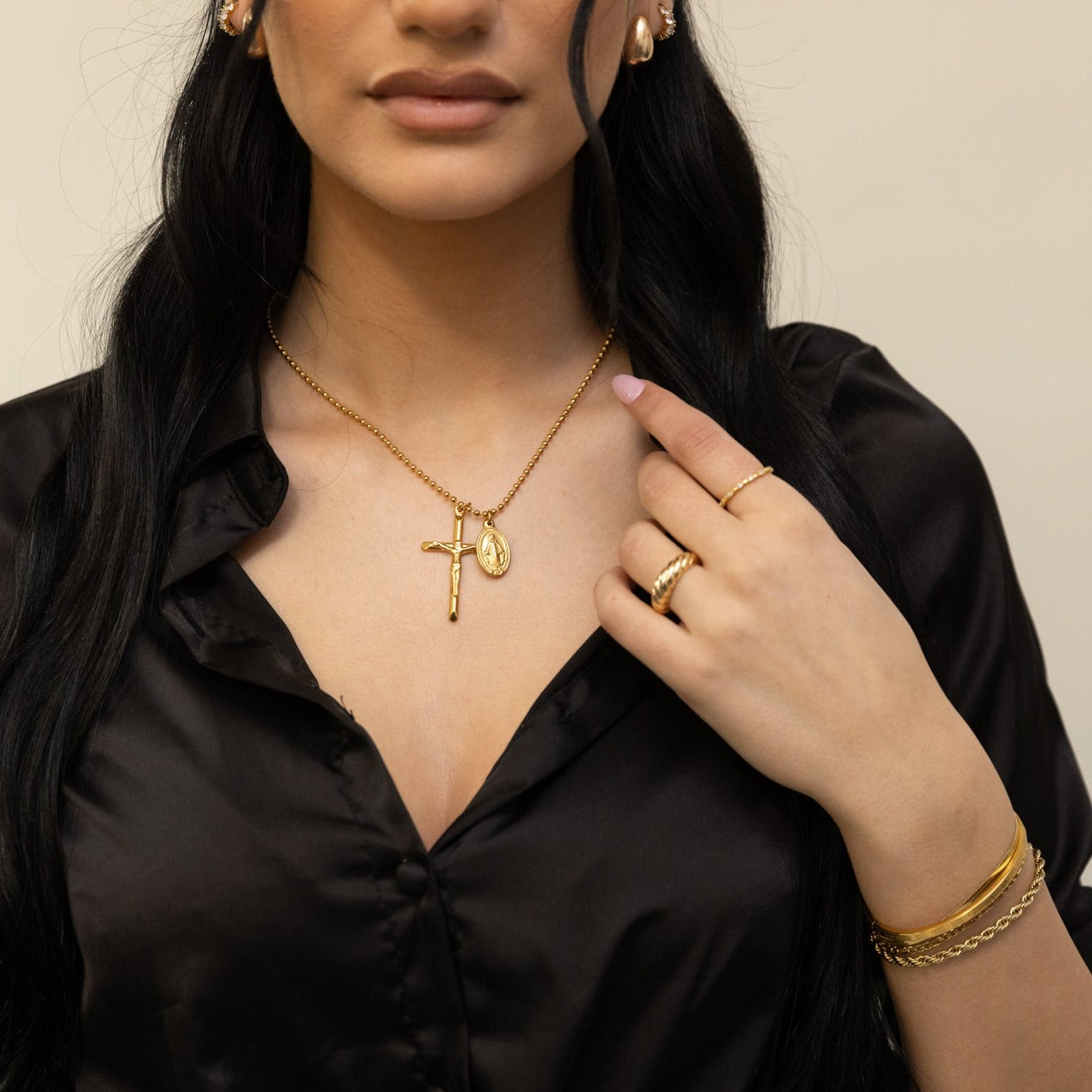 Religious Cross Necklace
